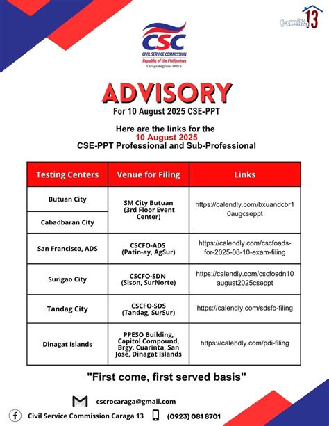 csc butuan location|Civil Service Commission CARAGA.